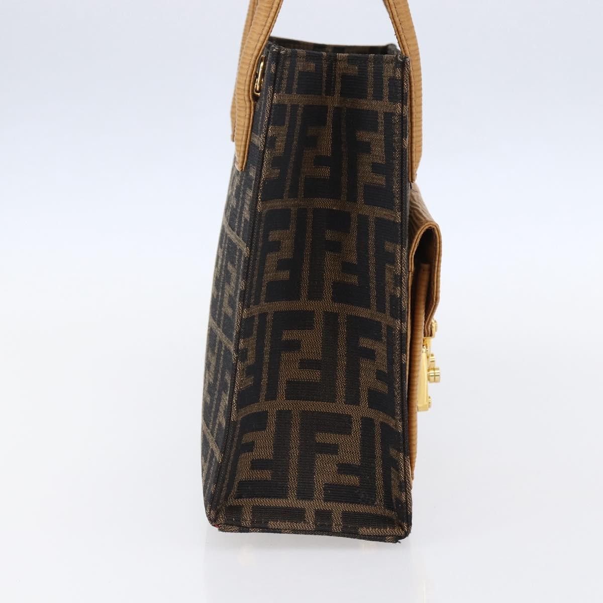 Fendi Fendi Vintage Top Handle Bag Zucca canvas Size ONE SIZE - 3 Thumbnail