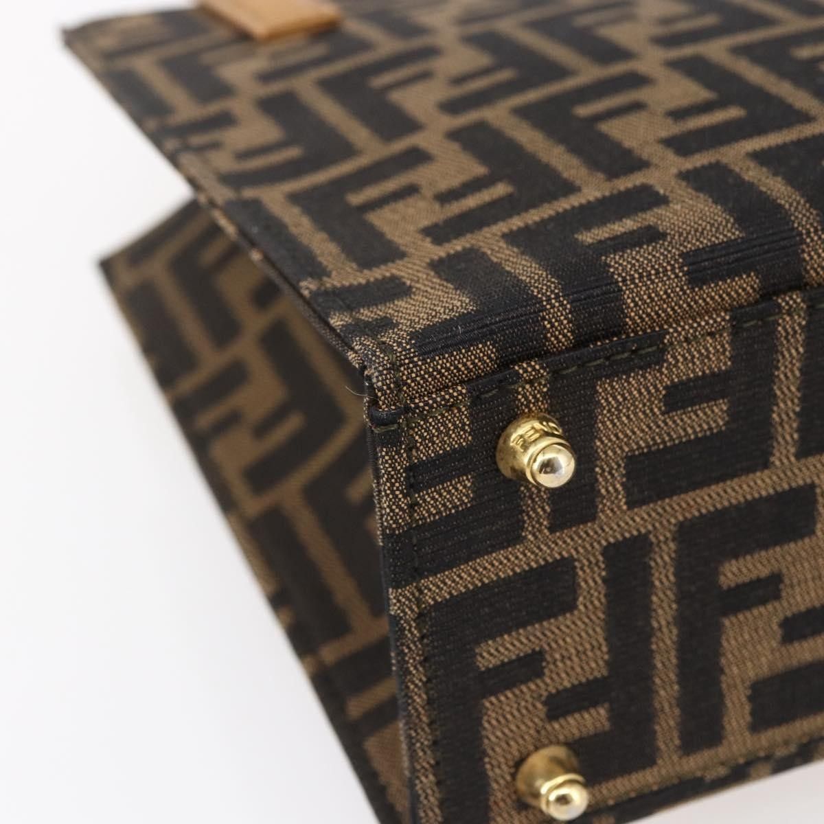 Fendi Fendi Vintage Top Handle Bag Zucca canvas Size ONE SIZE - 12 Thumbnail