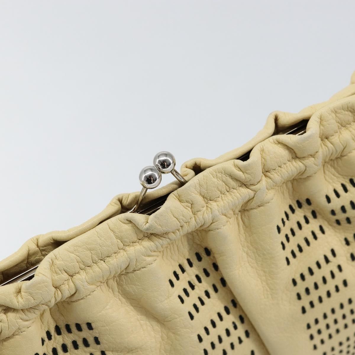 Miu Miu Miu Miu Kisslock Frame Top Handle Bag Leather Size ONE SIZE - 15 Thumbnail