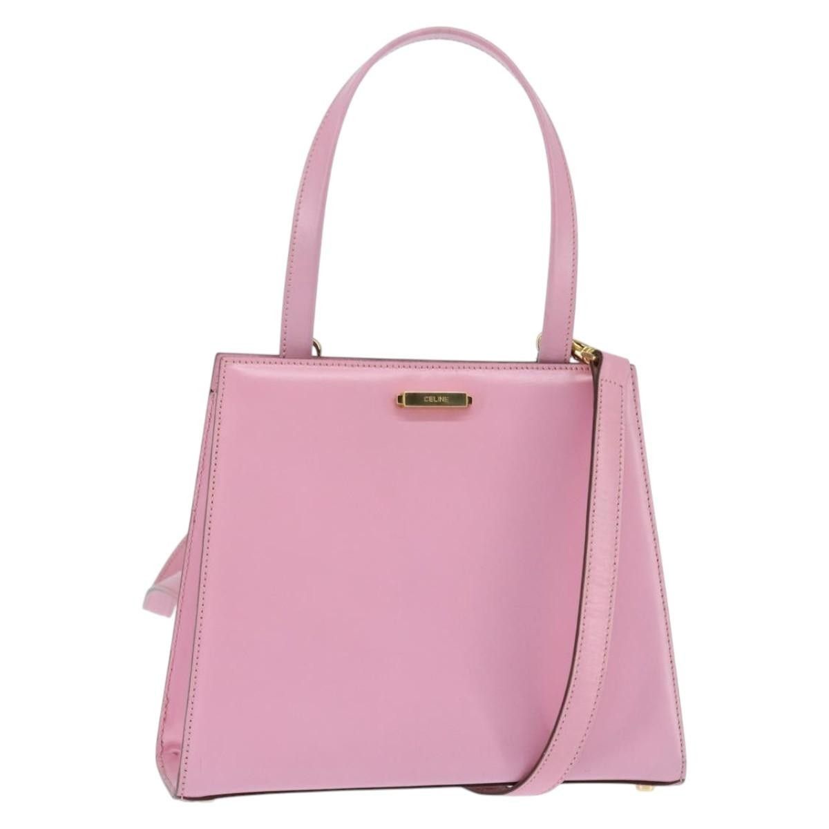 Celine Celine Handbag Leather Size ONE SIZE - 19 Thumbnail