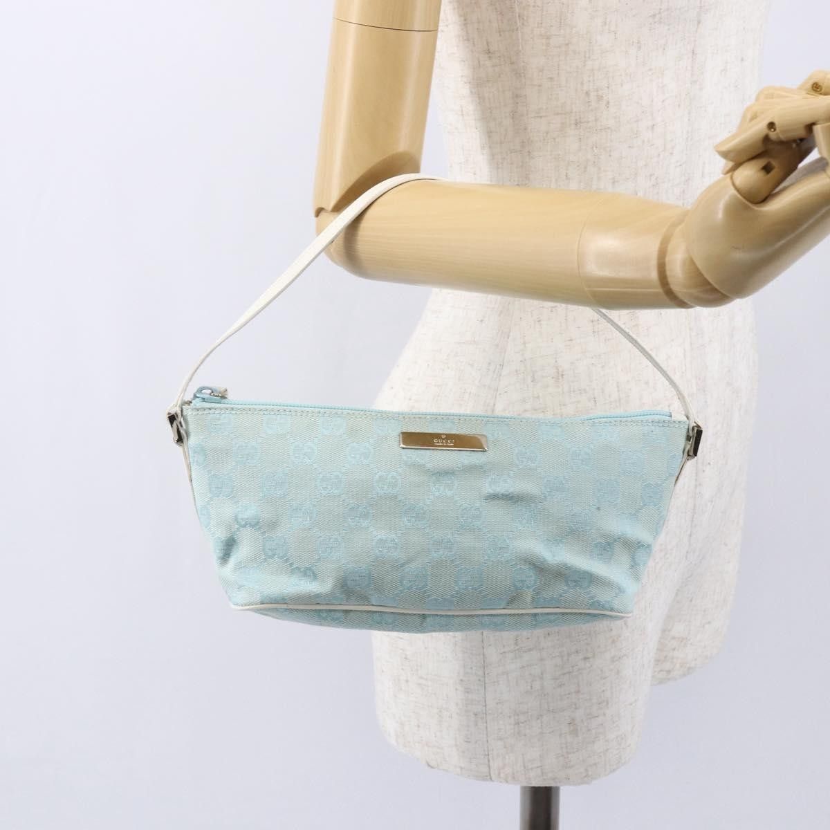 Gucci Gucci Vintage Boat Pochette GG Canvas Size ONE SIZE - 16 Thumbnail