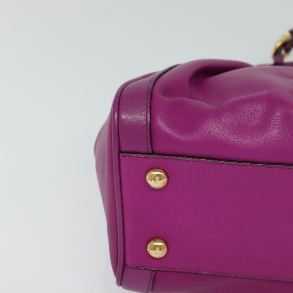 Salvatore Ferragamo Salvatore Ferragamo Gancini Shoulder Bag Leather Size ONE SIZE - 9 Thumbnail