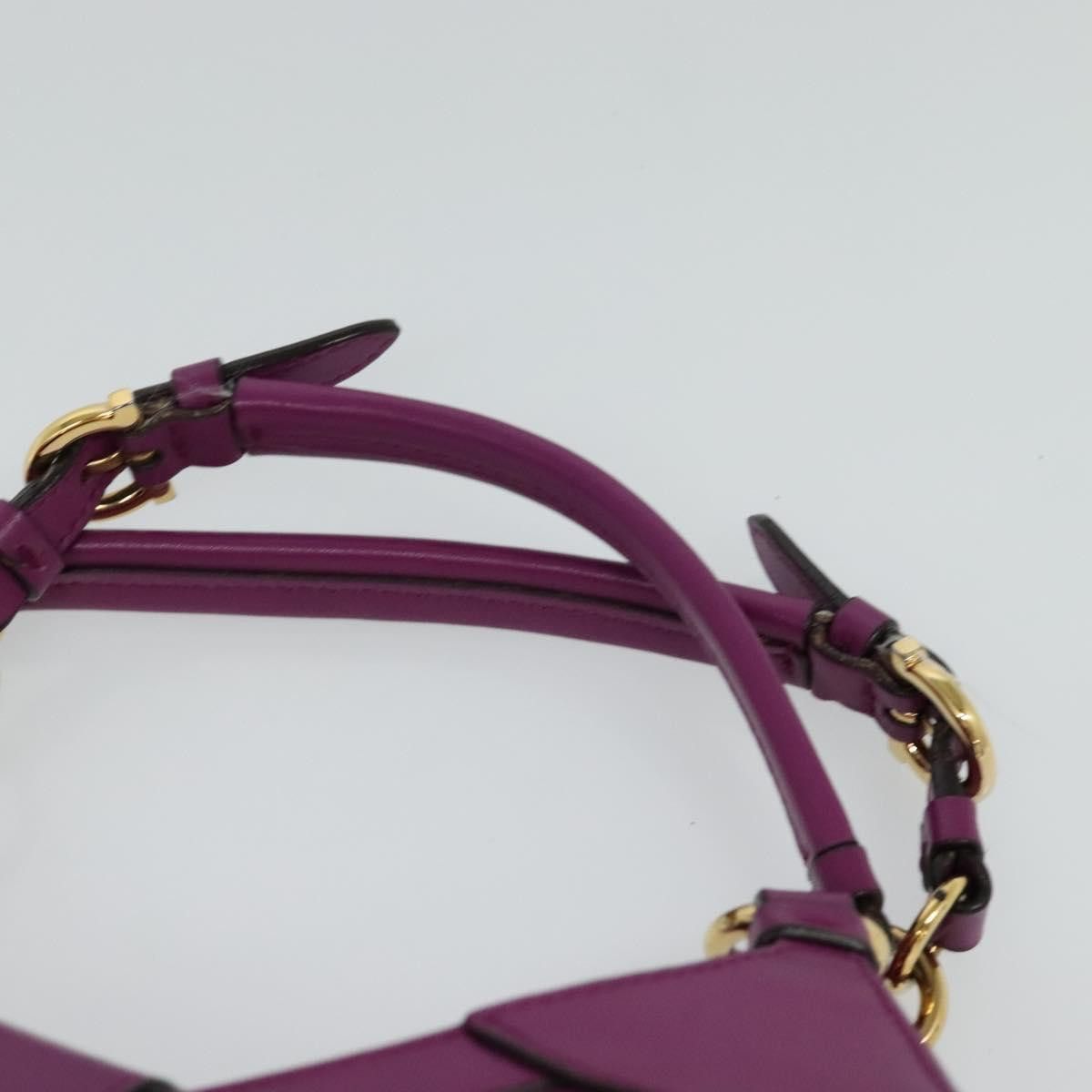Salvatore Ferragamo Salvatore Ferragamo Gancini Shoulder Bag Leather Size ONE SIZE - 17 Thumbnail