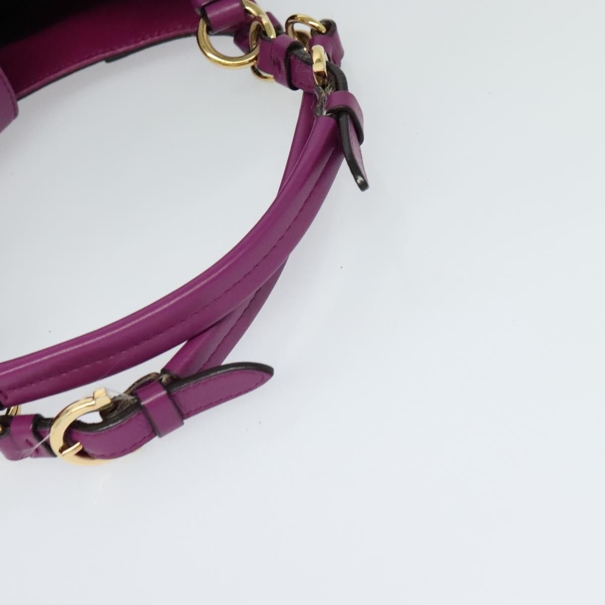 Salvatore Ferragamo Salvatore Ferragamo Gancini Shoulder Bag Leather Size ONE SIZE - 8 Thumbnail