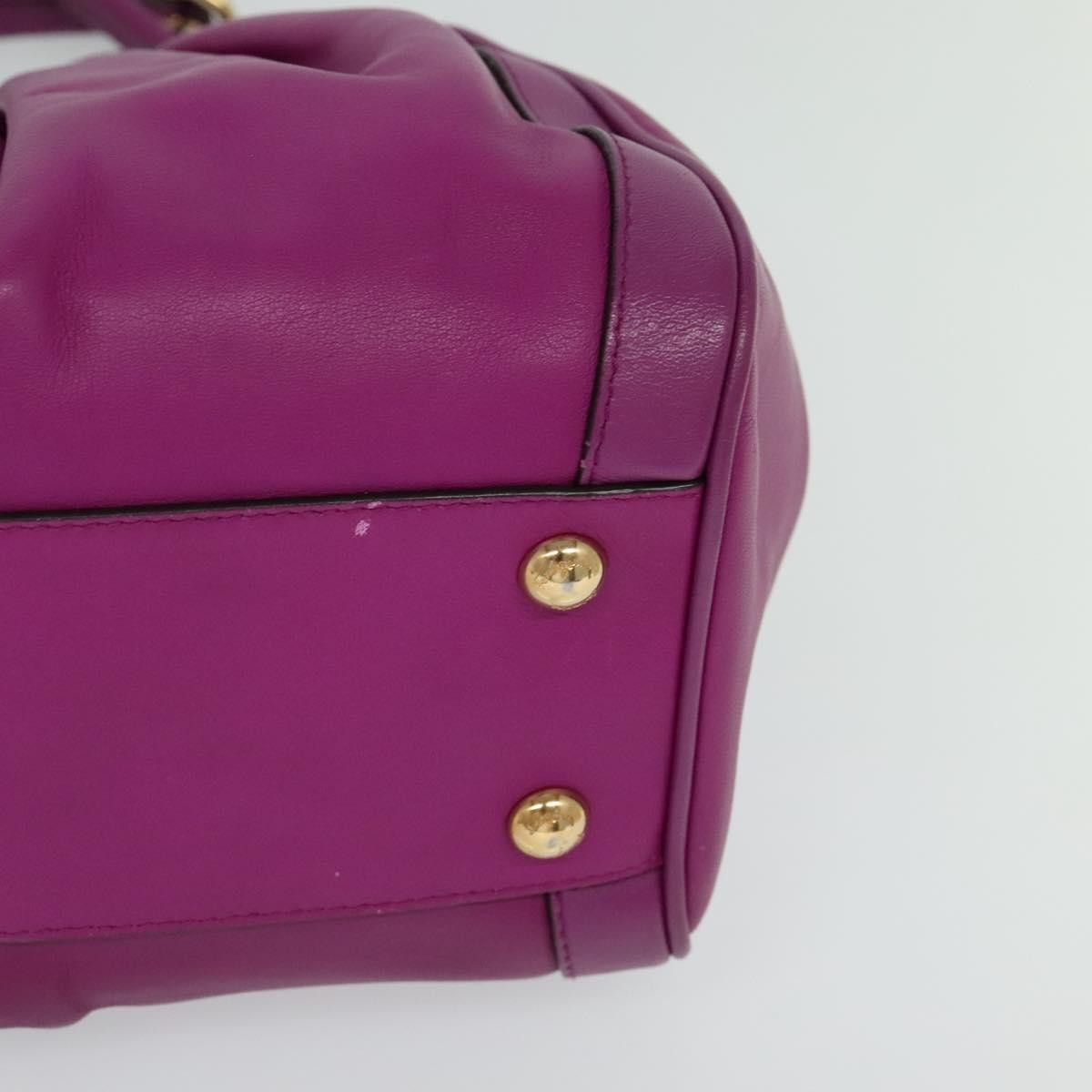 Salvatore Ferragamo Salvatore Ferragamo Gancini Shoulder Bag Leather Size ONE SIZE - 10 Thumbnail