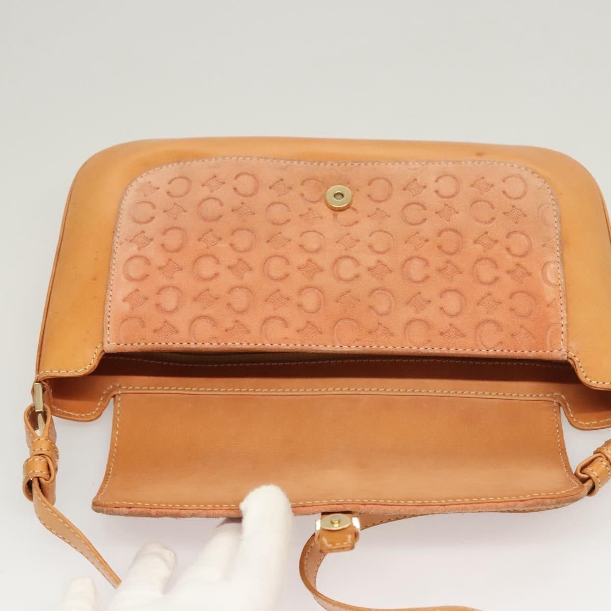 Celine Celine Vintage Macadam Shoulder Bag Canvas and Leather Size ONE SIZE - 19 Thumbnail