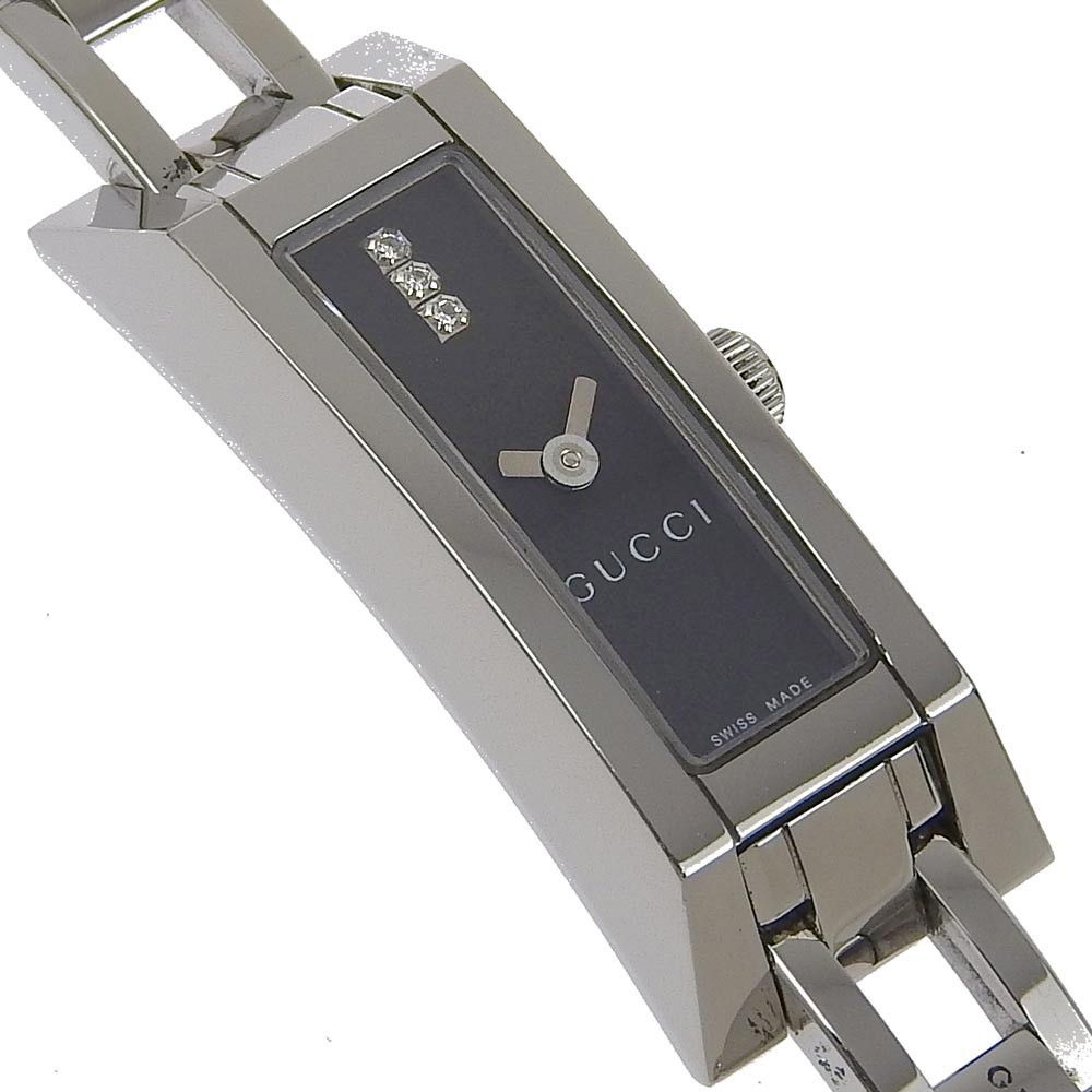 Gucci Gucci G-Frame Rectangular Bangle Quartz Watch Stainless Steel Size ONE SIZE - 6 Thumbnail