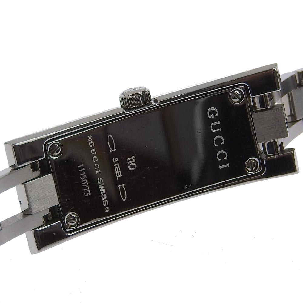 Gucci Gucci G-Frame Rectangular Bangle Quartz Watch Stainless Steel Size ONE SIZE - 4 Thumbnail