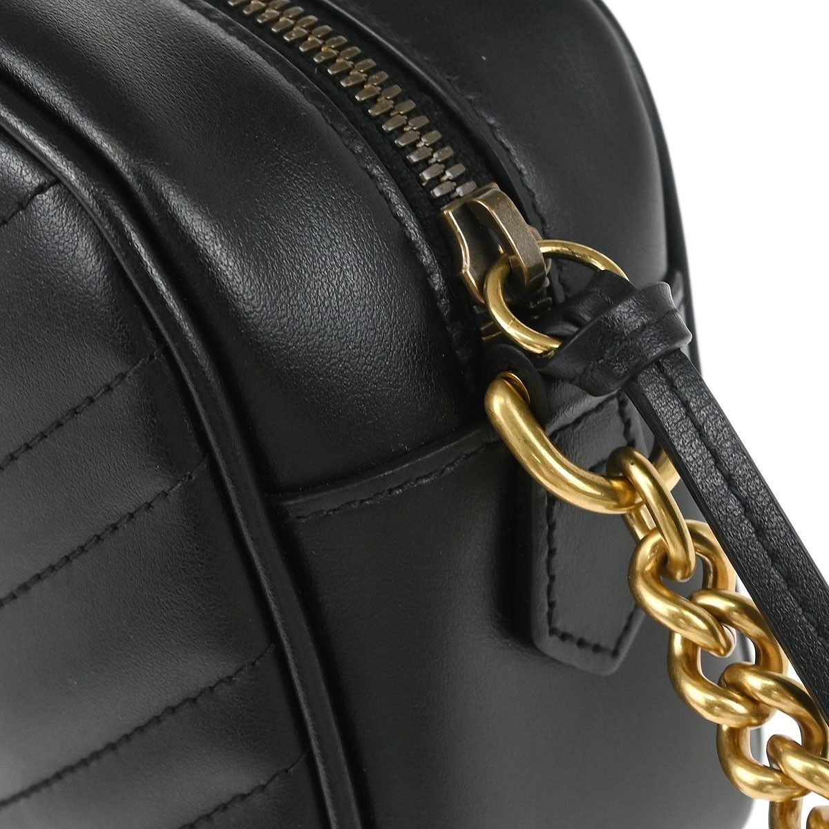 Gucci Gucci GG Marmont Shoulder Bag Matelasse Leather Size ONE SIZE - 10 Thumbnail