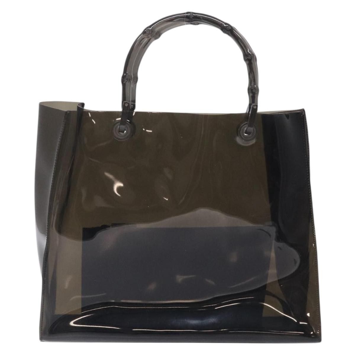 Gucci Gucci Vintage Bamboo Handle Bag Vinyl Size ONE SIZE - 2 Thumbnail