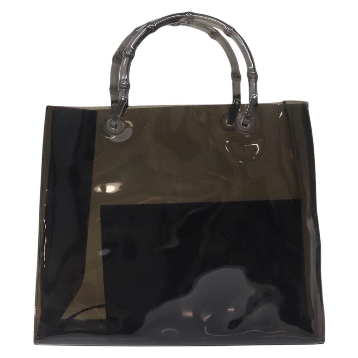 Gucci Gucci Vintage Bamboo Handle Bag Vinyl Size ONE SIZE - 19 Thumbnail