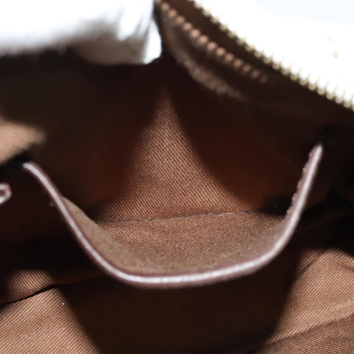 Celine Celine Vintage Macadam Shoulder Bag Canvas and Leather Size ONE SIZE - 21 Thumbnail