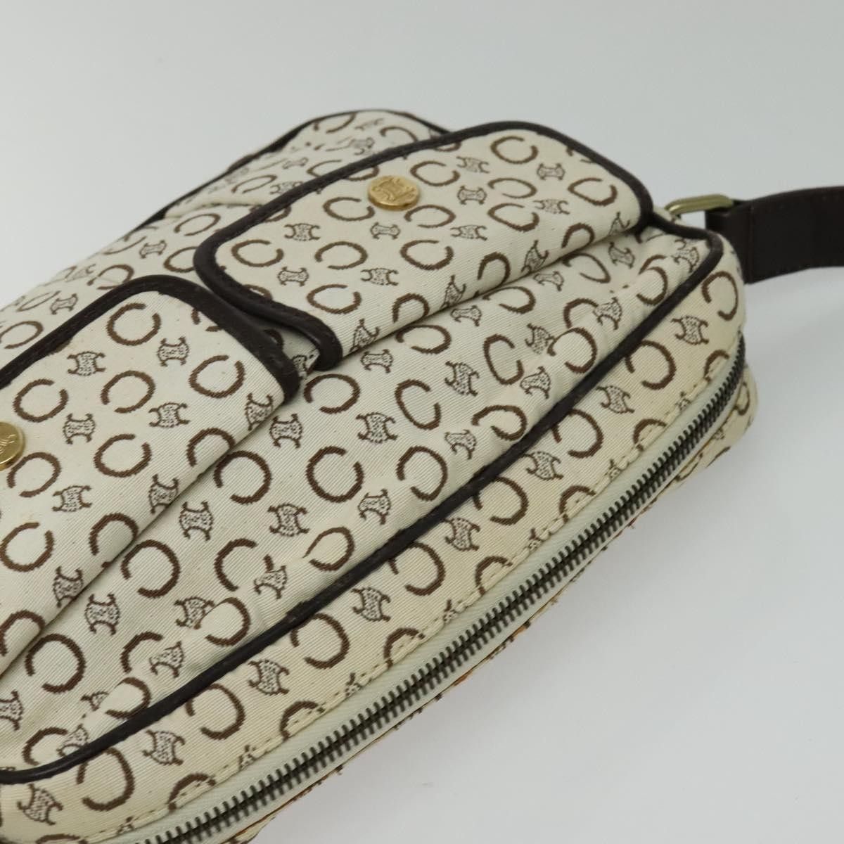 Celine Celine Vintage Macadam Shoulder Bag Canvas and Leather Size ONE SIZE - 16 Thumbnail