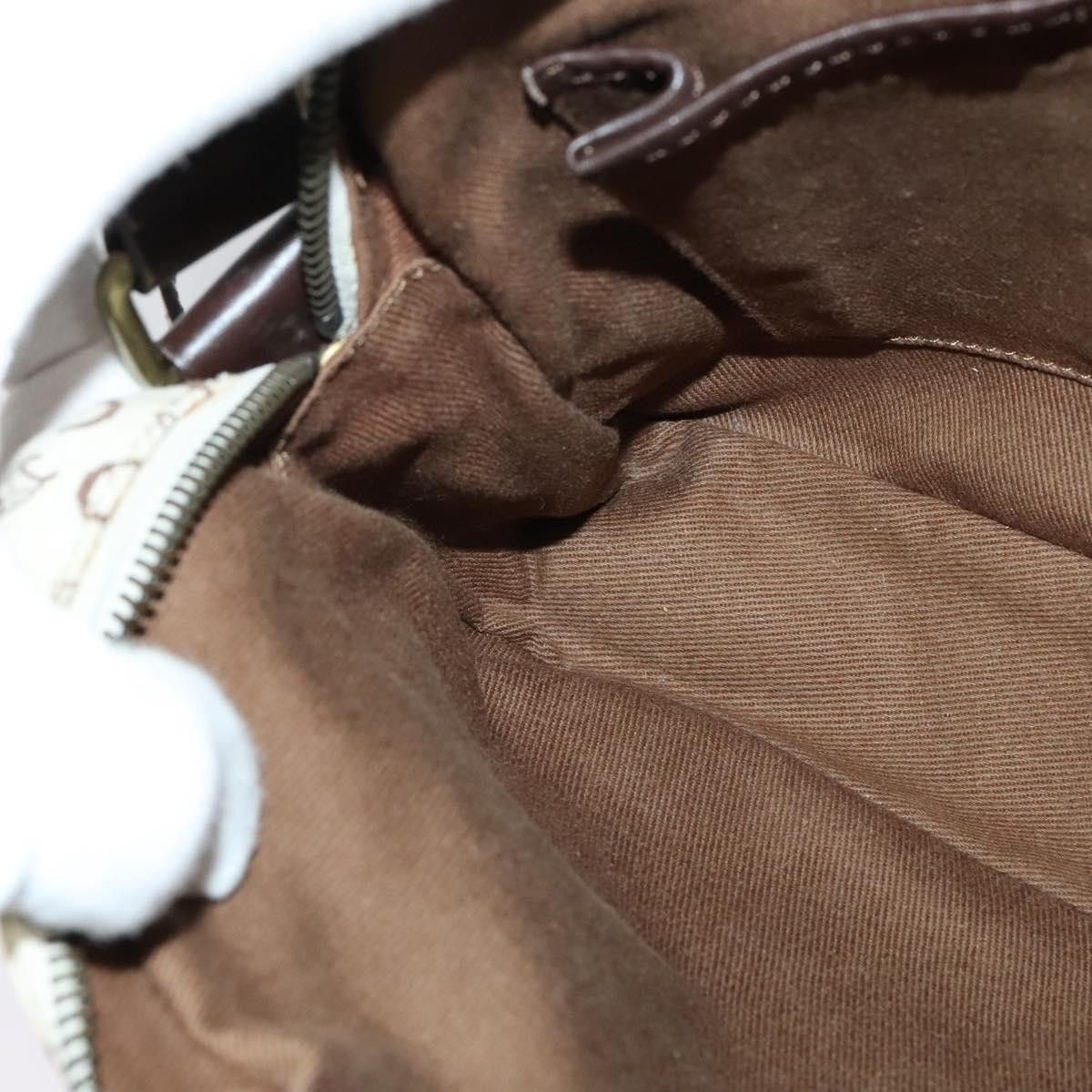 Celine Celine Vintage Macadam Shoulder Bag Canvas and Leather Size ONE SIZE - 20 Thumbnail