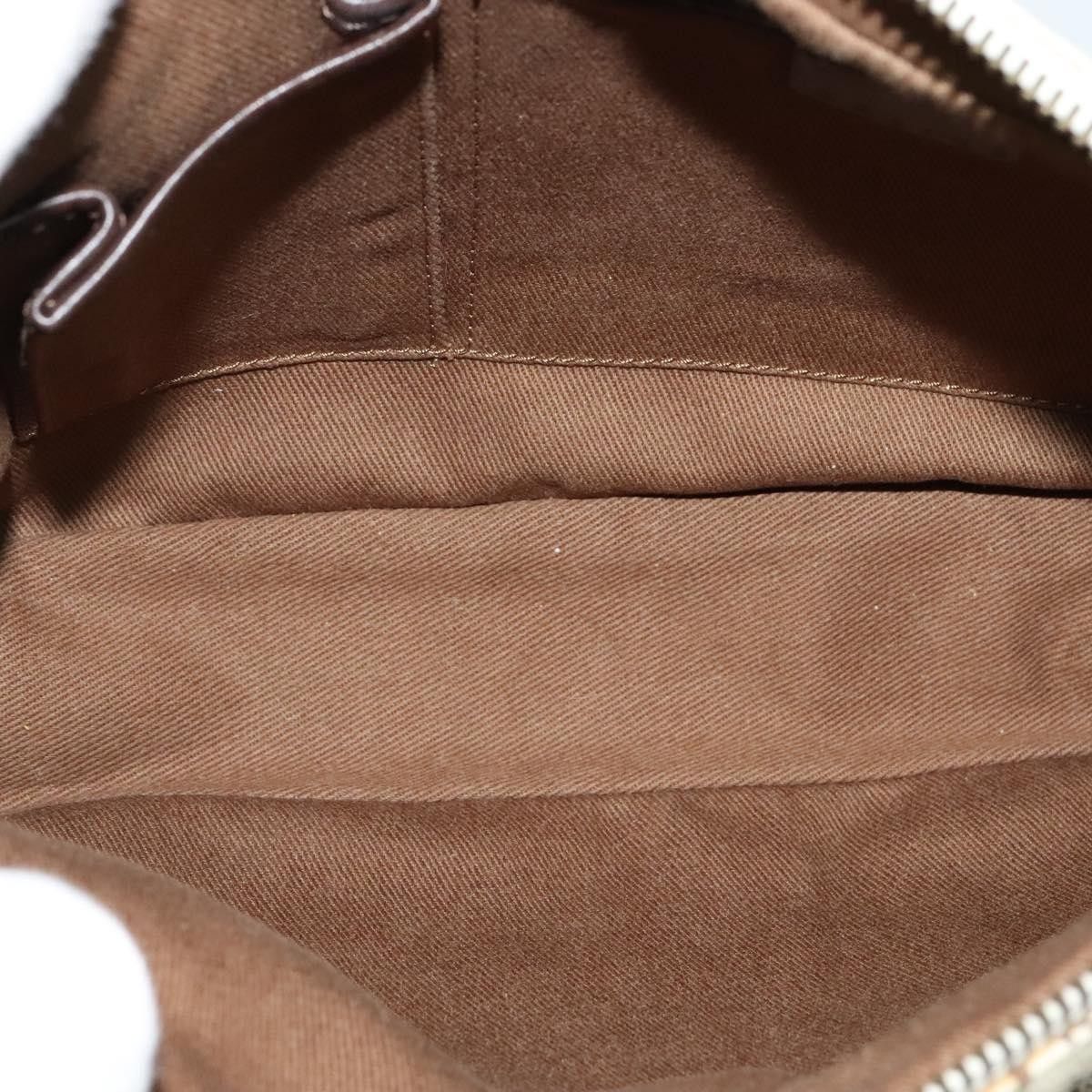 Celine Celine Vintage Macadam Shoulder Bag Canvas and Leather Size ONE SIZE - 5 Thumbnail