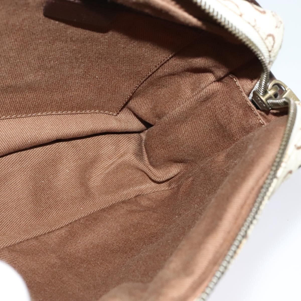 Celine Celine Vintage Macadam Shoulder Bag Canvas and Leather Size ONE SIZE - 19 Thumbnail