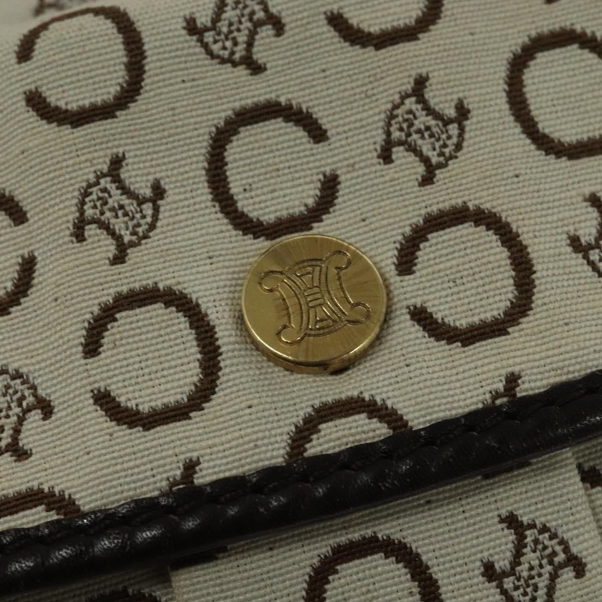 Celine Celine Vintage Macadam Shoulder Bag Canvas and Leather Size ONE SIZE - 13 Thumbnail