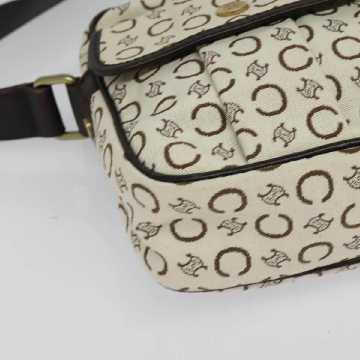 Celine Celine Vintage Macadam Shoulder Bag Canvas and Leather Size ONE SIZE - 9 Thumbnail