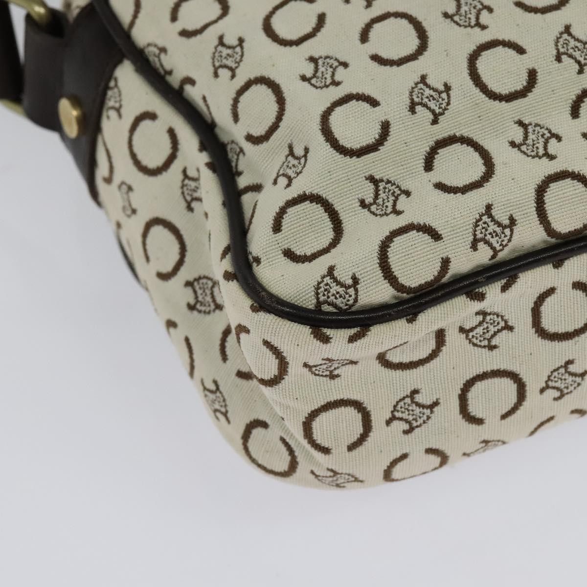 Celine Celine Vintage Macadam Shoulder Bag Canvas and Leather Size ONE SIZE - 11 Thumbnail
