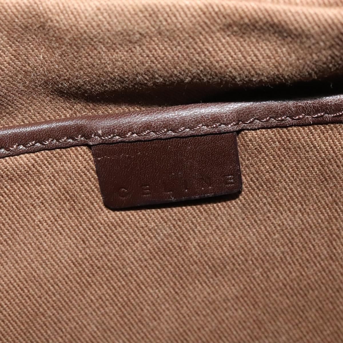 Celine Celine Vintage Macadam Shoulder Bag Canvas and Leather Size ONE SIZE - 6 Thumbnail