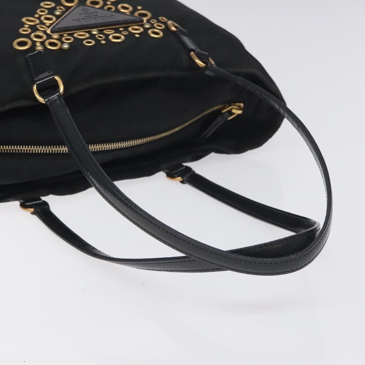 Prada Prada Vintage Zip Handbag Tessuto Size ONE SIZE - 9 Thumbnail
