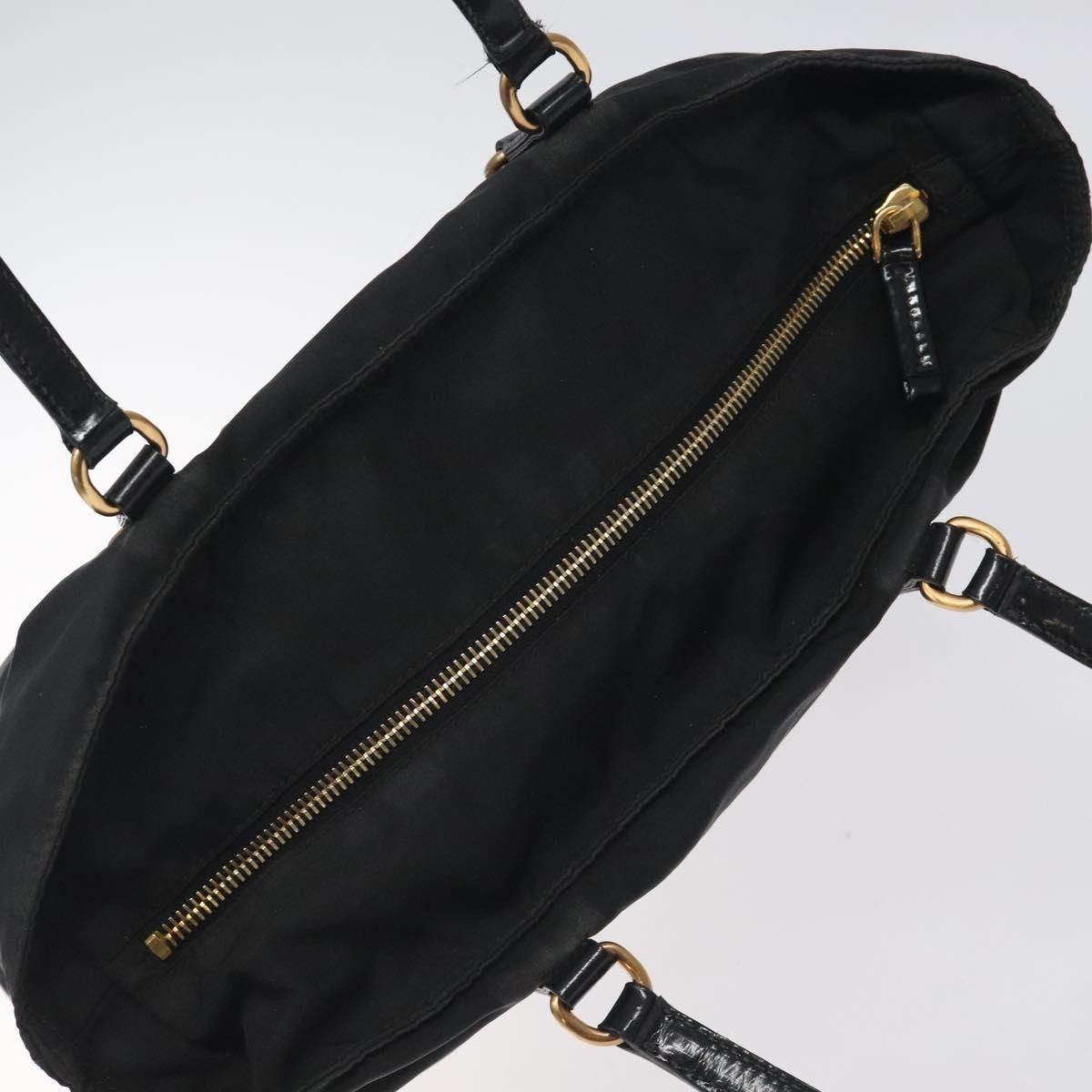 Prada Prada Vintage Zip Handbag Tessuto Size ONE SIZE - 14 Thumbnail