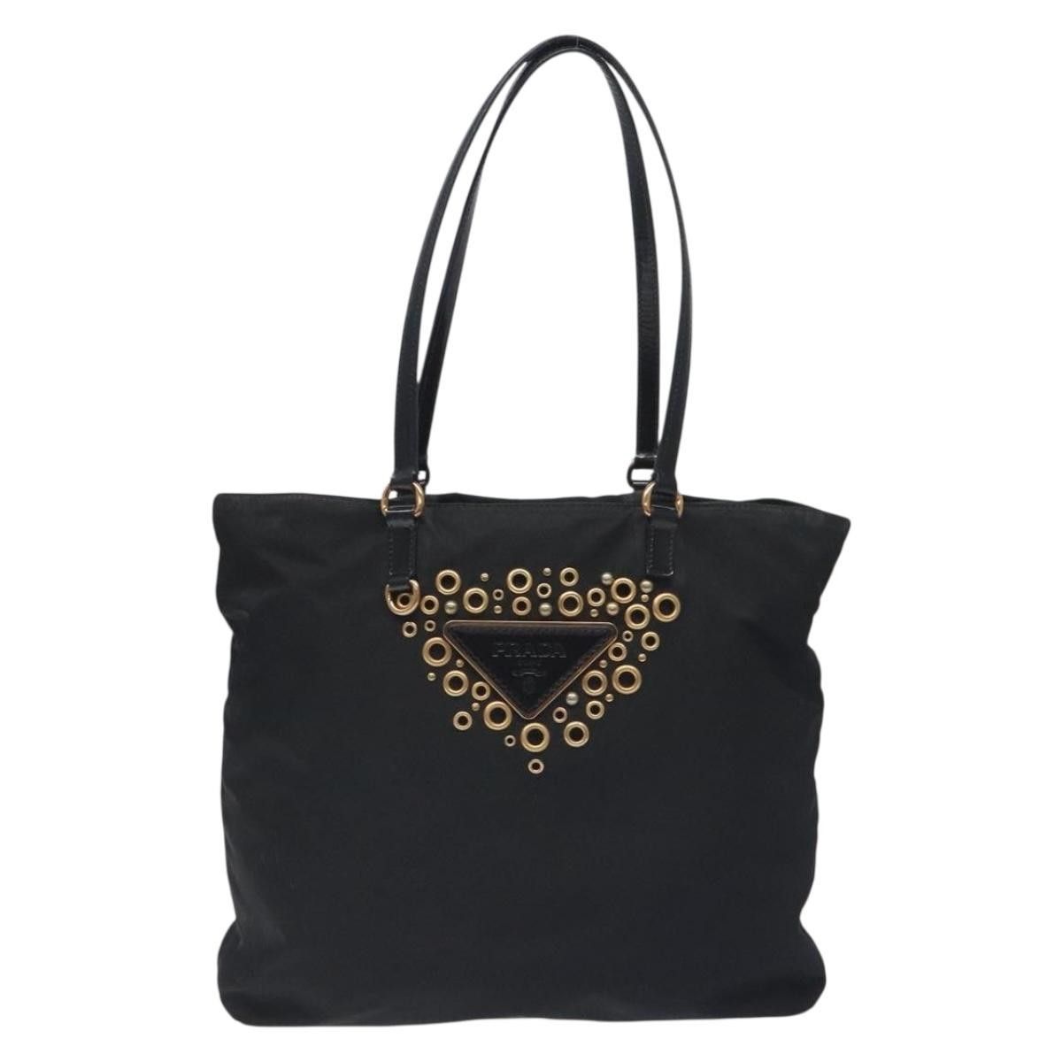 Prada Prada Vintage Zip Handbag Tessuto Size ONE SIZE - 16 Thumbnail