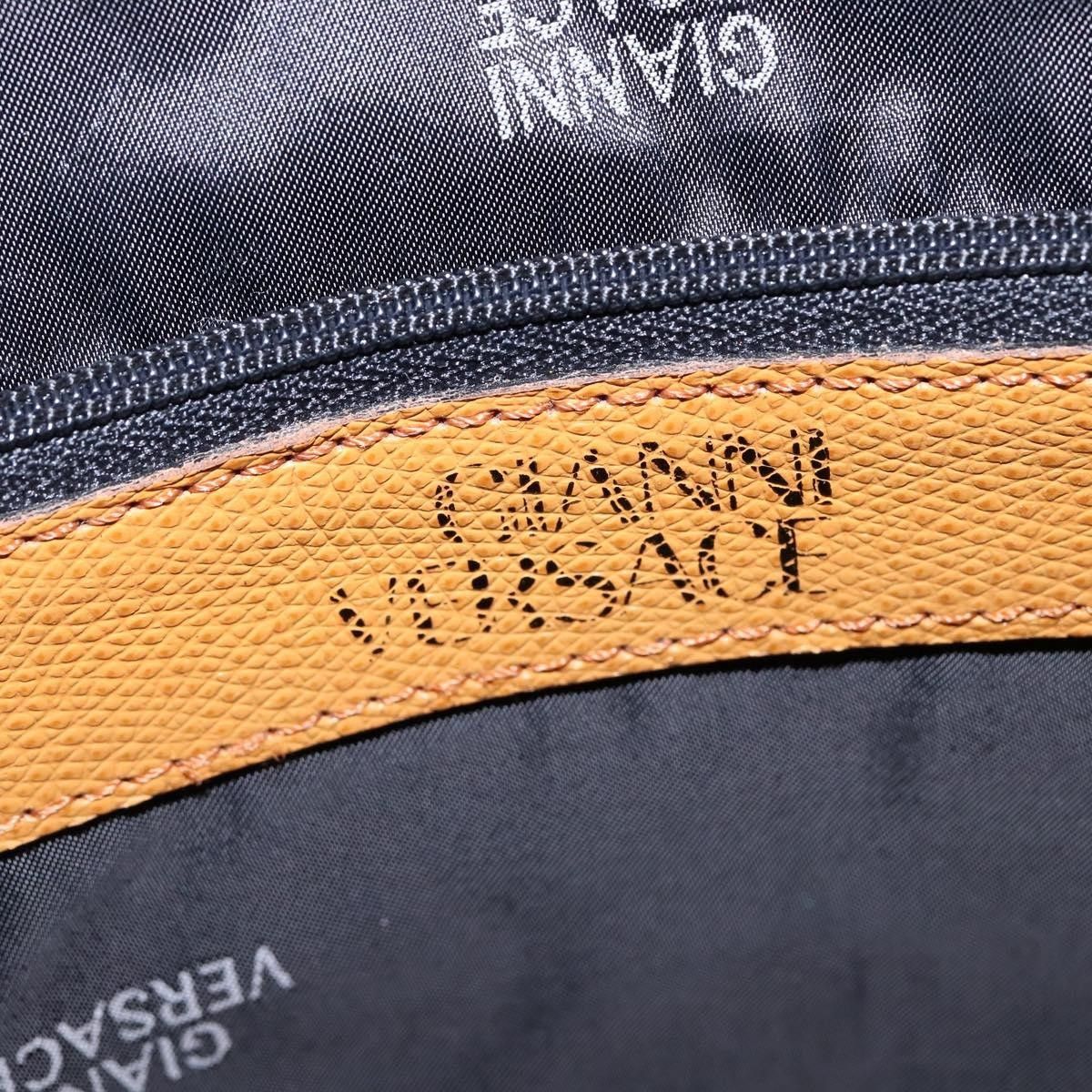 Versace Versace Vintage Sun Zip Satchel Embossed Leather Size ONE SIZE - 6 Thumbnail
