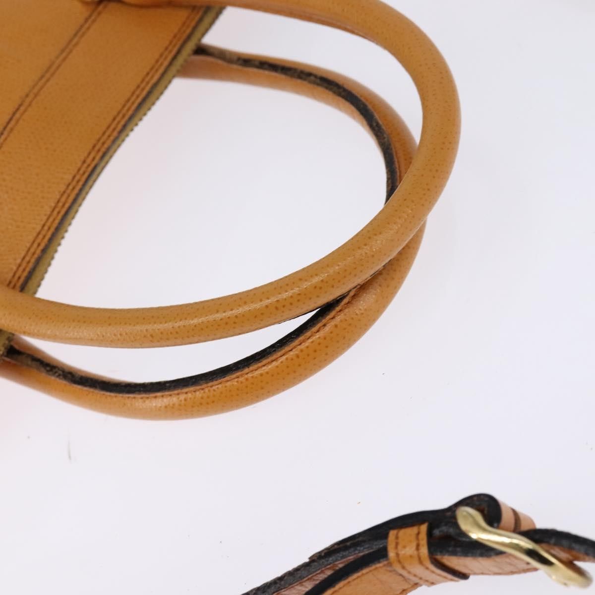 Versace Versace Vintage Sun Zip Satchel Embossed Leather Size ONE SIZE - 8 Thumbnail