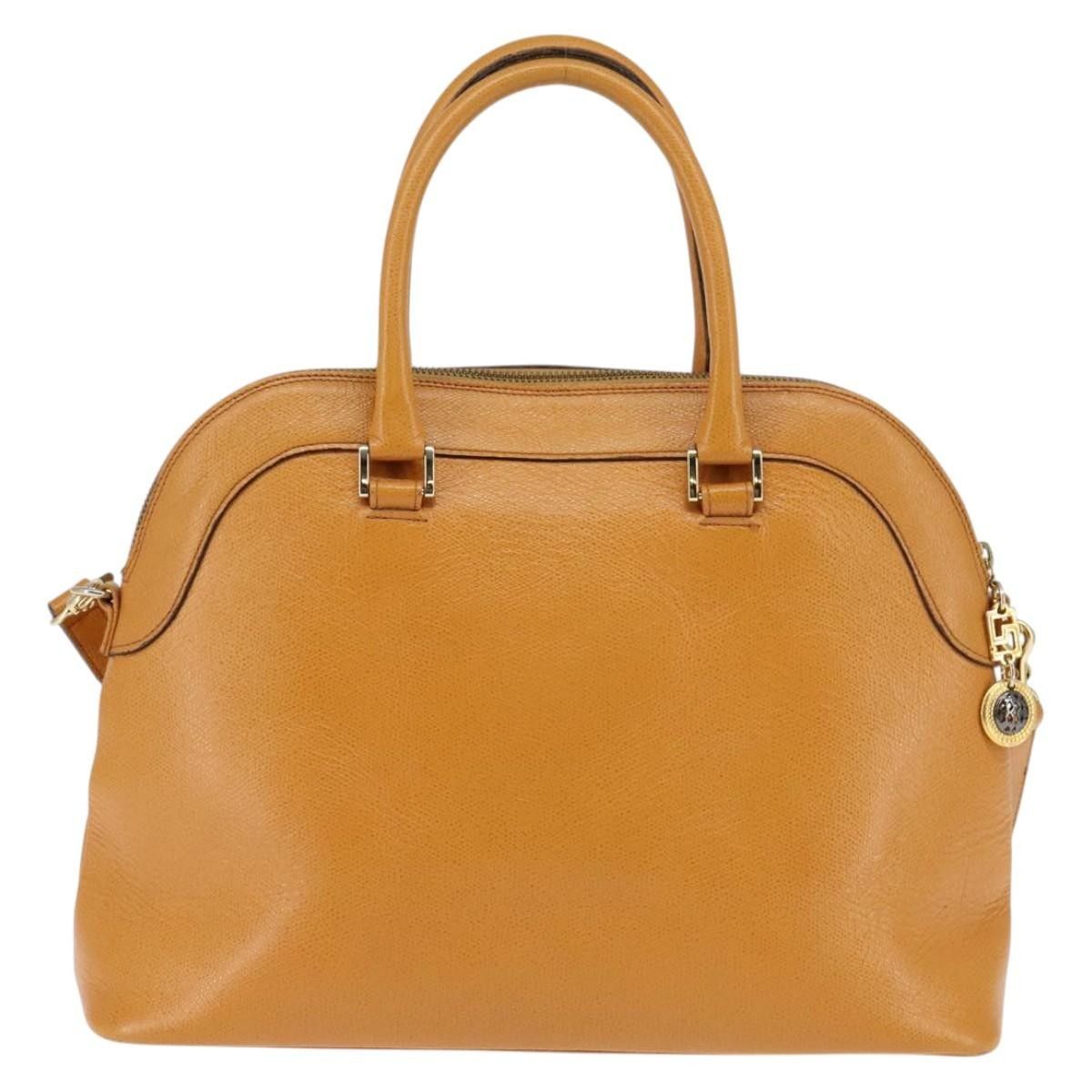 Versace Versace Vintage Sun Zip Satchel Embossed Leather Size ONE SIZE - 2 Thumbnail