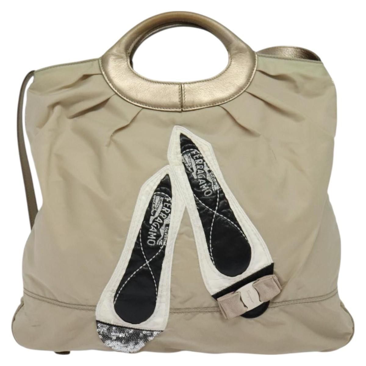 Salvatore Ferragamo Salvatore Ferragamo Vala tote Nylon Size ONE SIZE - 18 Thumbnail