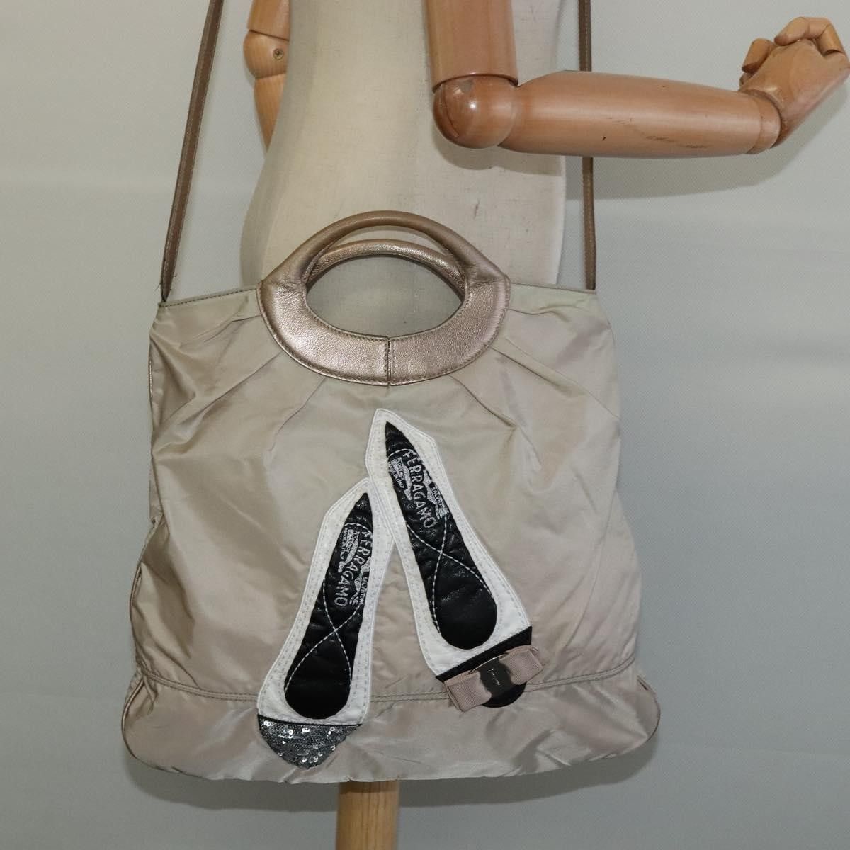 Salvatore Ferragamo Salvatore Ferragamo Vala tote Nylon Size ONE SIZE - 13 Thumbnail