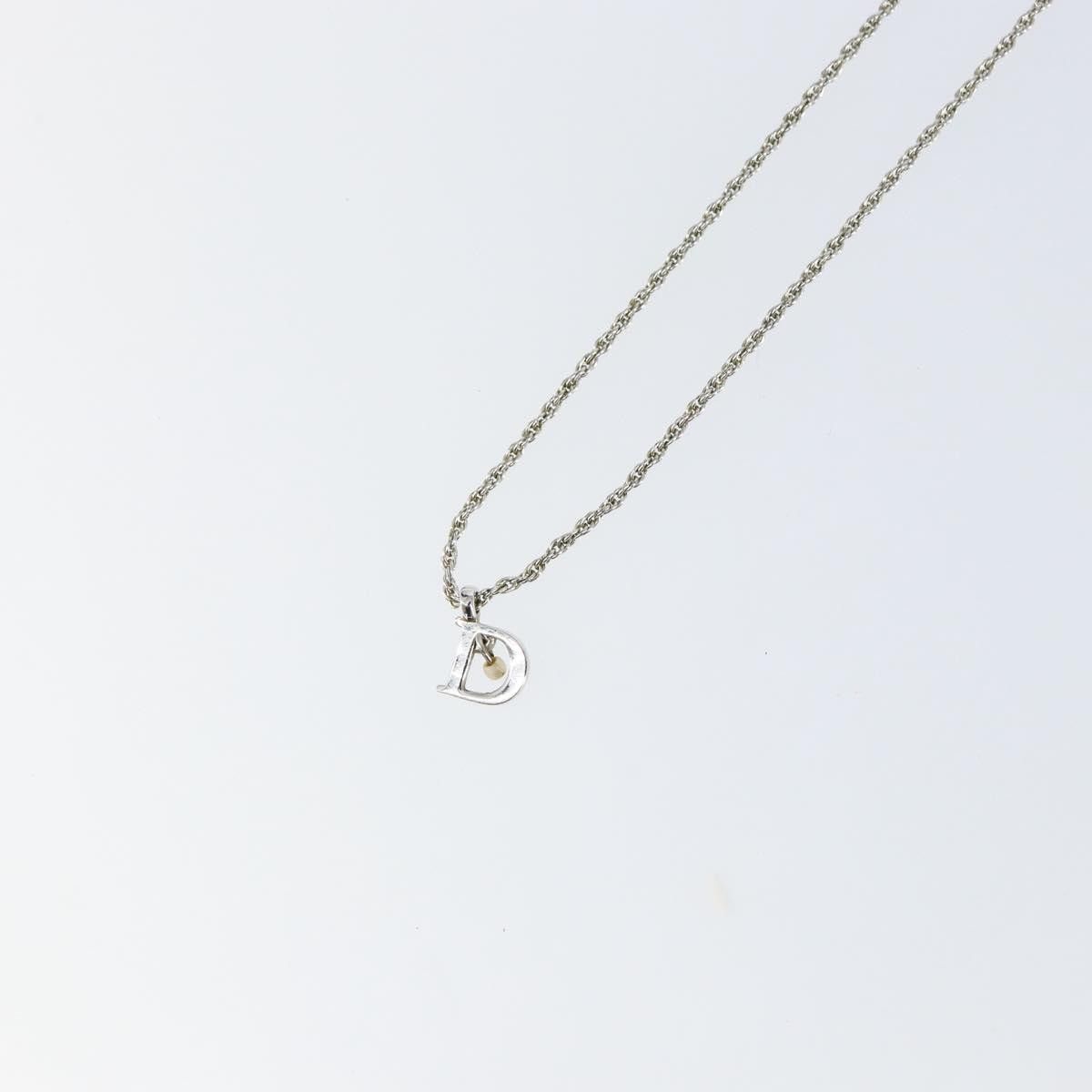 Dior Christian Dior D logo Pendant Necklace Metal Size ONE SIZE - 4 Thumbnail