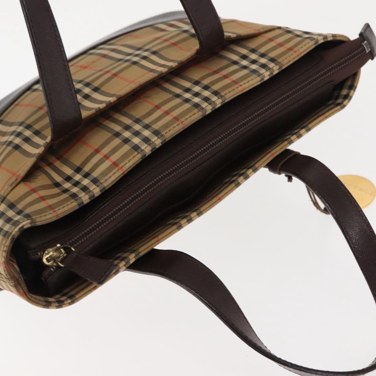 Burberry Burberry Nova Check Tote Canvas and Leather Size ONE SIZE - 16 Thumbnail