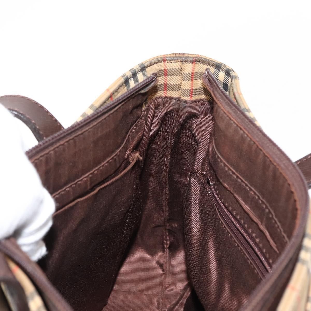 Burberry Burberry Nova Check Tote Canvas and Leather Size ONE SIZE - 20 Thumbnail