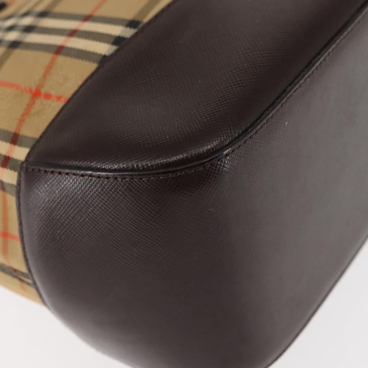 Burberry Burberry Nova Check Tote Canvas and Leather Size ONE SIZE - 11 Thumbnail