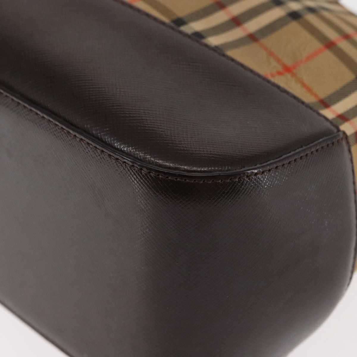 Burberry Burberry Nova Check Tote Canvas and Leather Size ONE SIZE - 8 Thumbnail