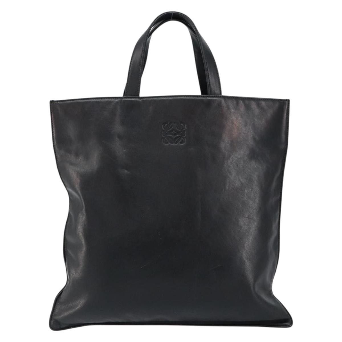 Loewe Loewe Vintage Anagram Tote Leather Size ONE SIZE - 17 Thumbnail