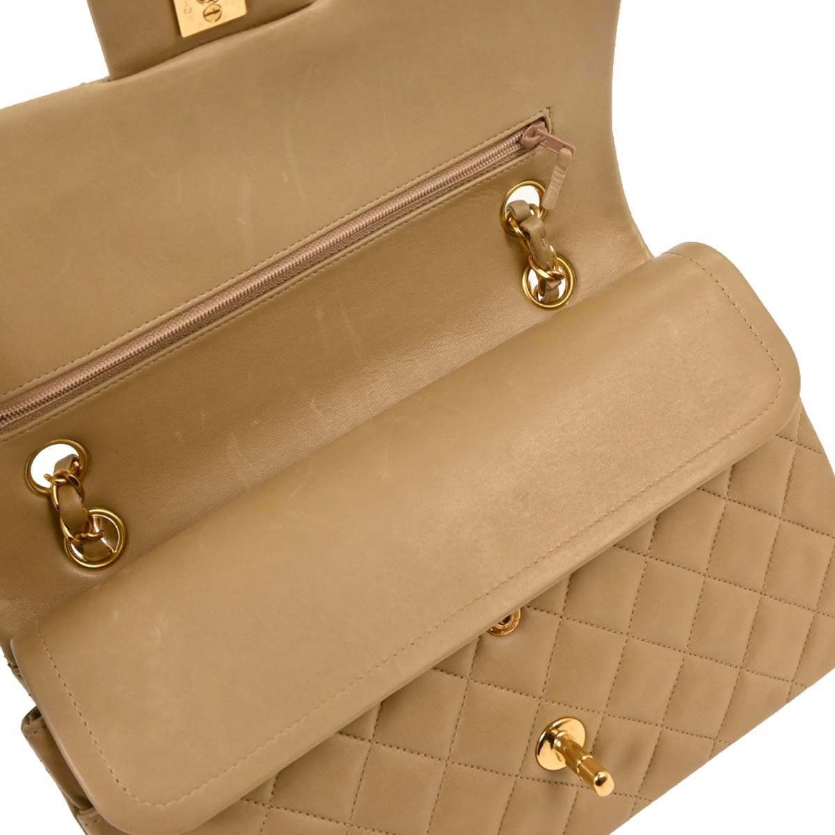 Chanel Chanel Timeless - Classic Double Flap Bag Quilted Lambskin Size ONE SIZE - 9 Thumbnail