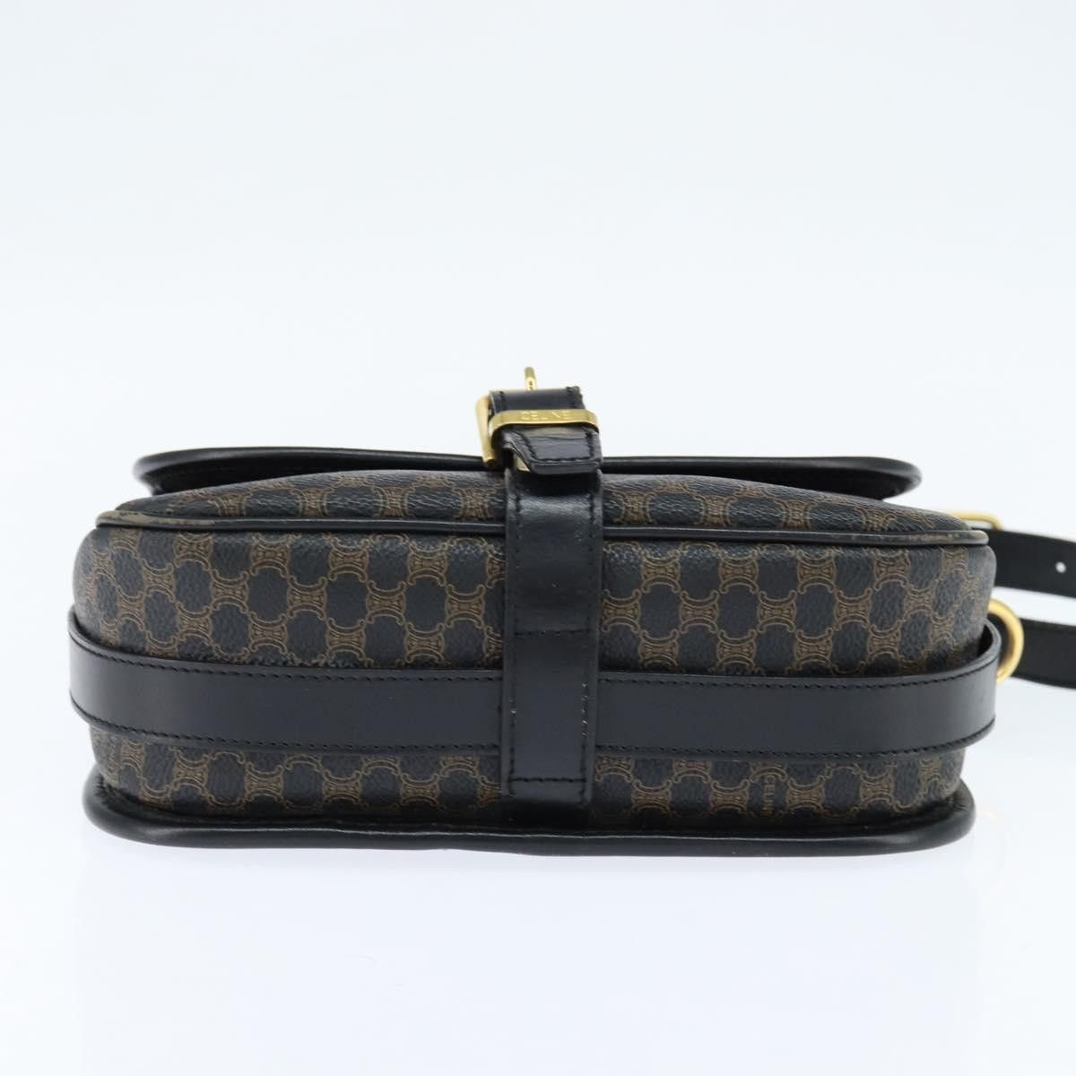 Celine Celine Vintage Macadam Shoulder Bag Canvas and Leather Size ONE SIZE - 15 Thumbnail