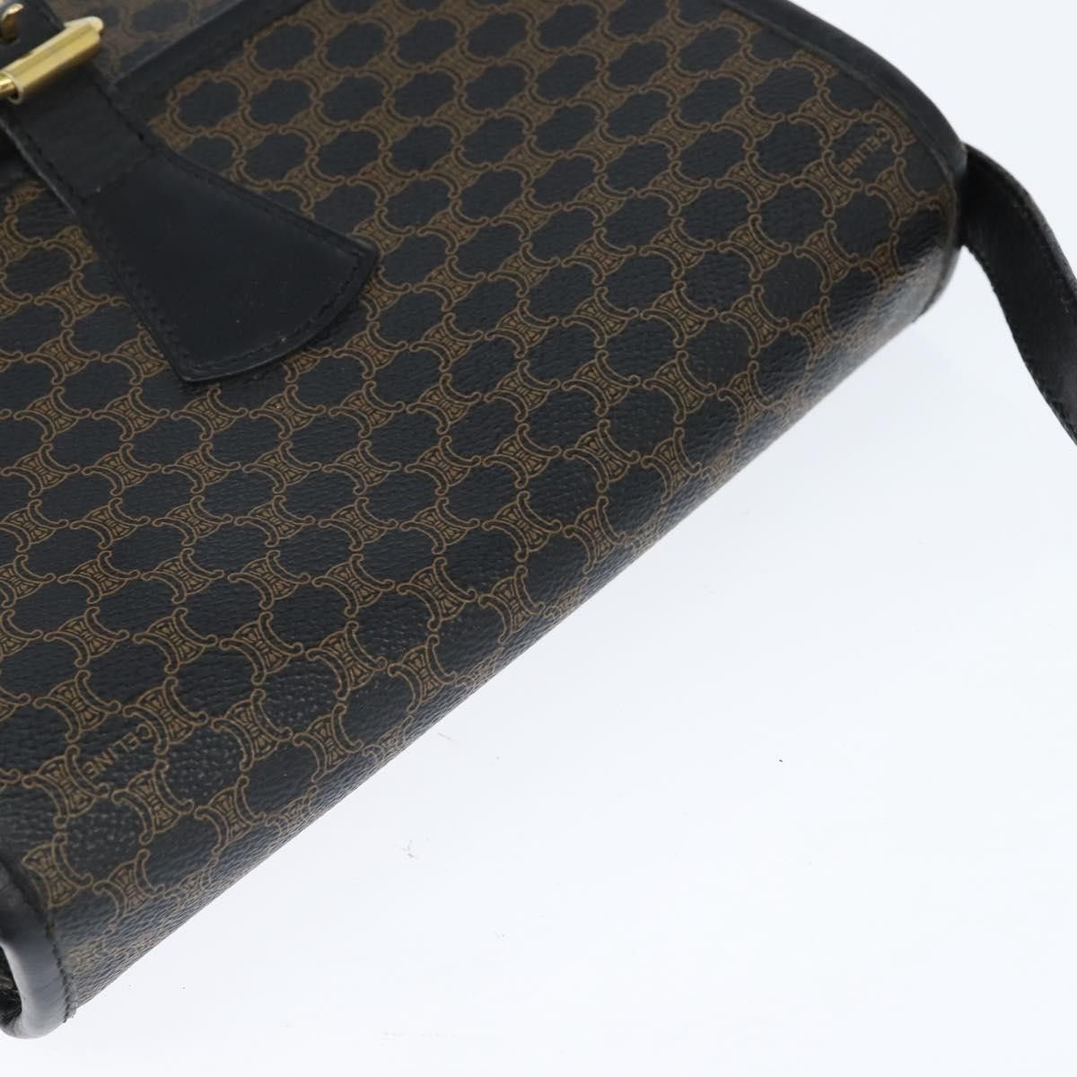Celine Celine Vintage Macadam Shoulder Bag Canvas and Leather Size ONE SIZE - 16 Thumbnail