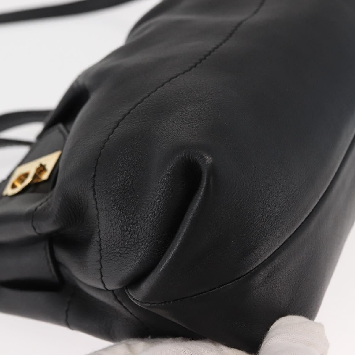 Salvatore Ferragamo Salvatore Ferragamo W Chain Tote Leather Size ONE SIZE - 9 Thumbnail