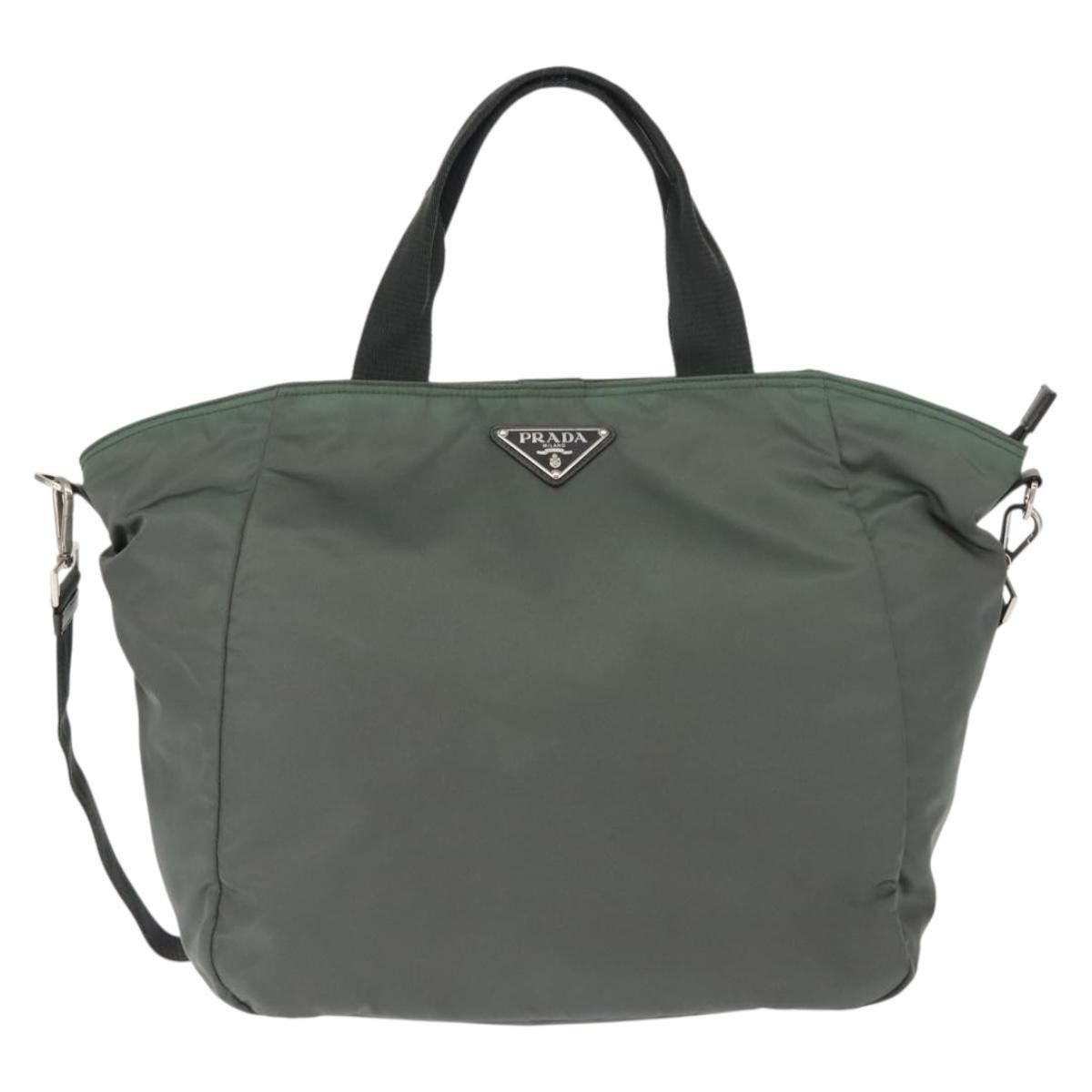 Prada Prada Vela Convertible Tote Tessuto Size ONE SIZE - 16 Thumbnail
