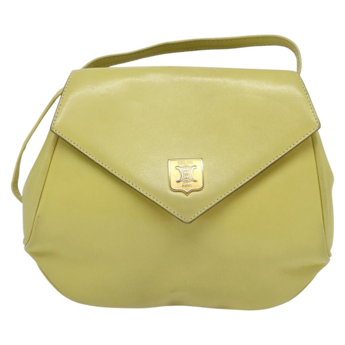 Celine Celine Flap Shoulder Bag Leather Size ONE SIZE - 18 Thumbnail