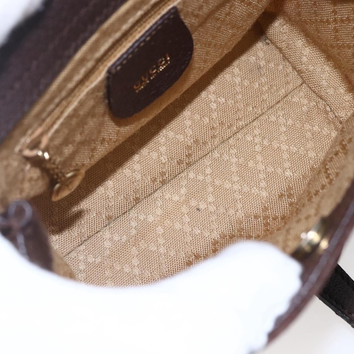 Gucci Gucci Vintage Bamboo Front Pocket Tote Suede Size ONE SIZE - 5 Thumbnail