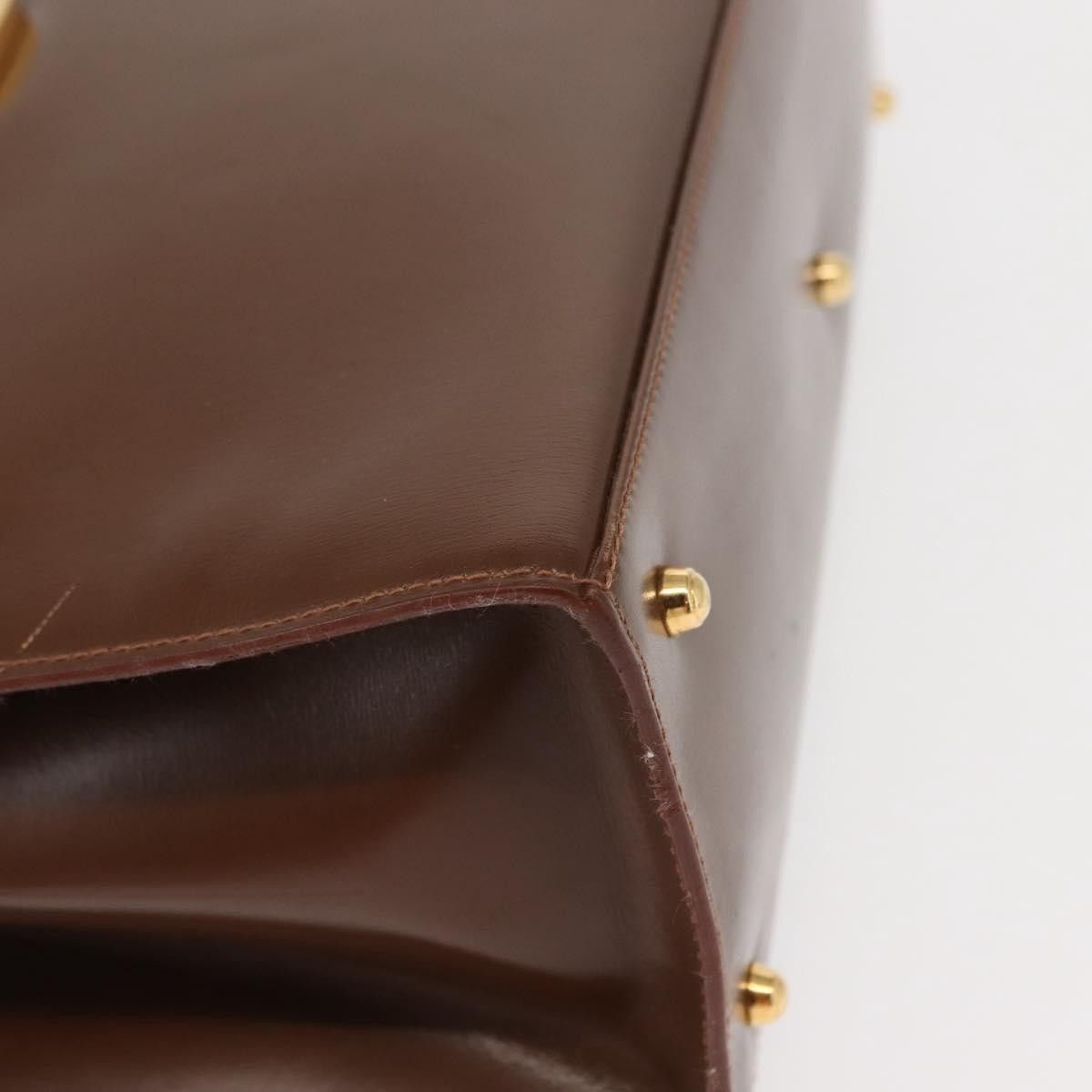 Gucci Gucci Vintage Lady Lock Top Handle Bag Leather Size ONE SIZE - 10 Thumbnail