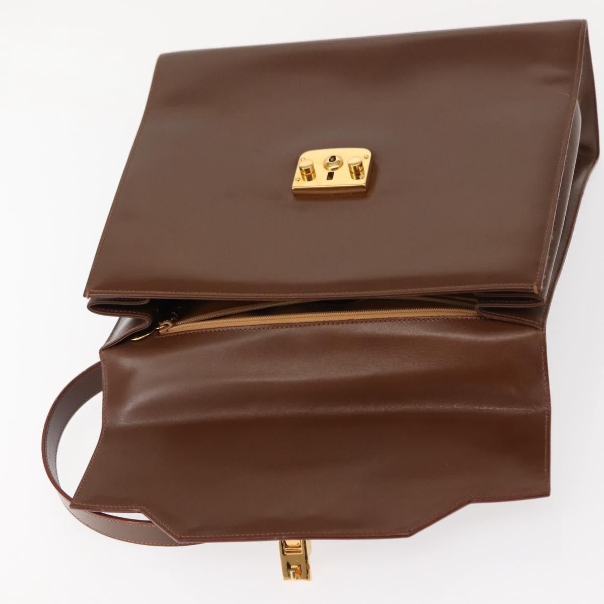 Gucci Gucci Vintage Lady Lock Top Handle Bag Leather Size ONE SIZE - 21 Thumbnail