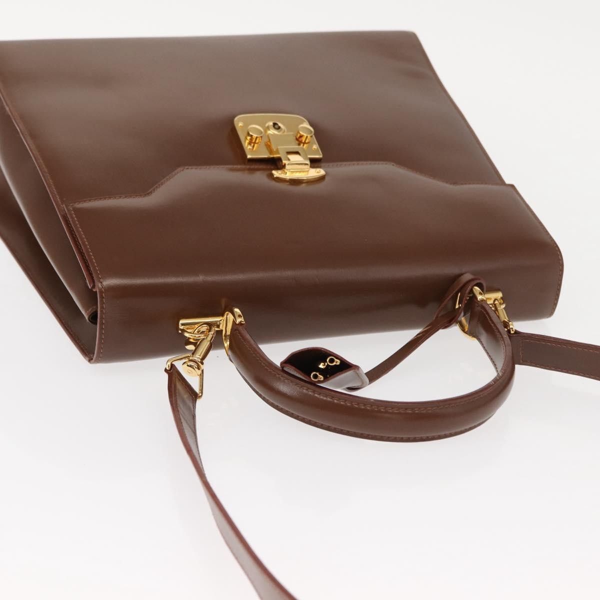 Gucci Gucci Vintage Lady Lock Top Handle Bag Leather Size ONE SIZE - 17 Thumbnail