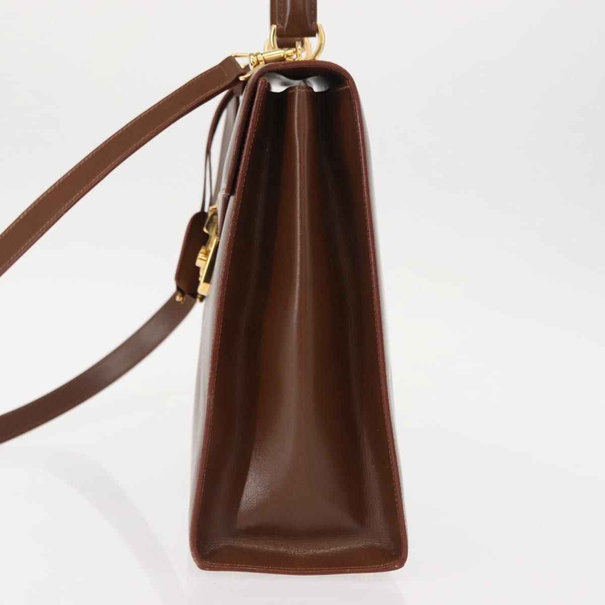 Gucci Gucci Vintage Lady Lock Top Handle Bag Leather Size ONE SIZE - 3 Thumbnail