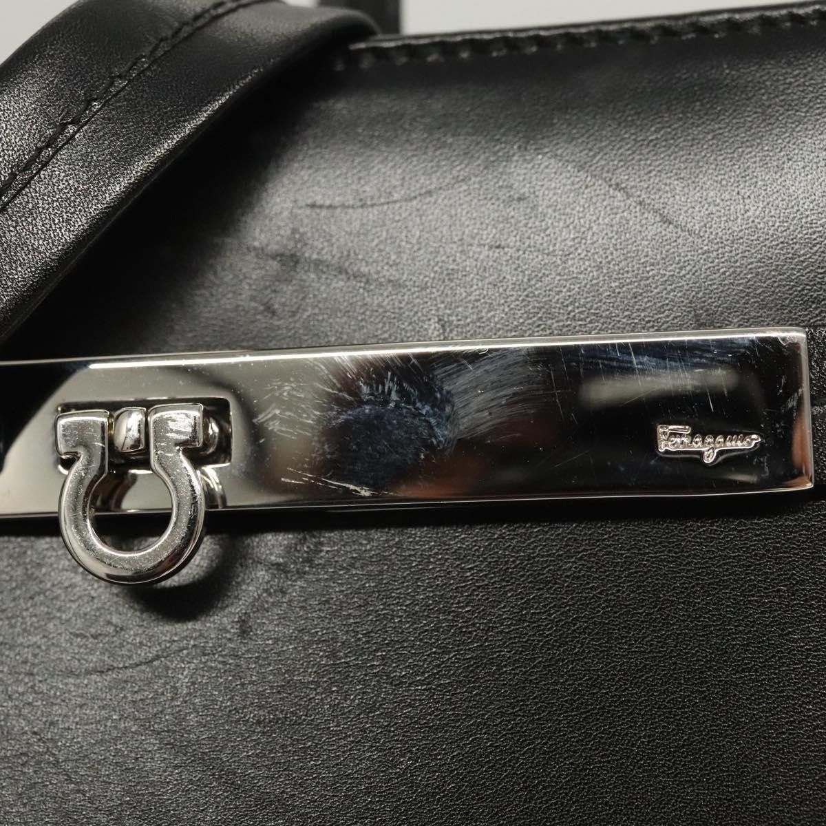 Salvatore Ferragamo Salvatore Ferragamo Gancini handbag Leather Size ONE SIZE - 12 Thumbnail